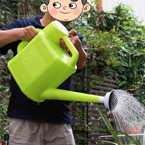 Arrosoir 10L en plastique avec couvercle pour plantes de jardin, utilisation extérieure - Product Image 2