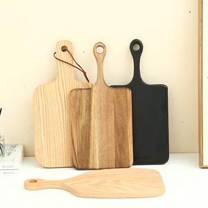 Tabla de Cortar y Bloque de Picar de Madera de Haya Maciza, Bandeja de Cocina para el Hogar, Tabla para Pan, Venta al por Mayor - Product Image 5