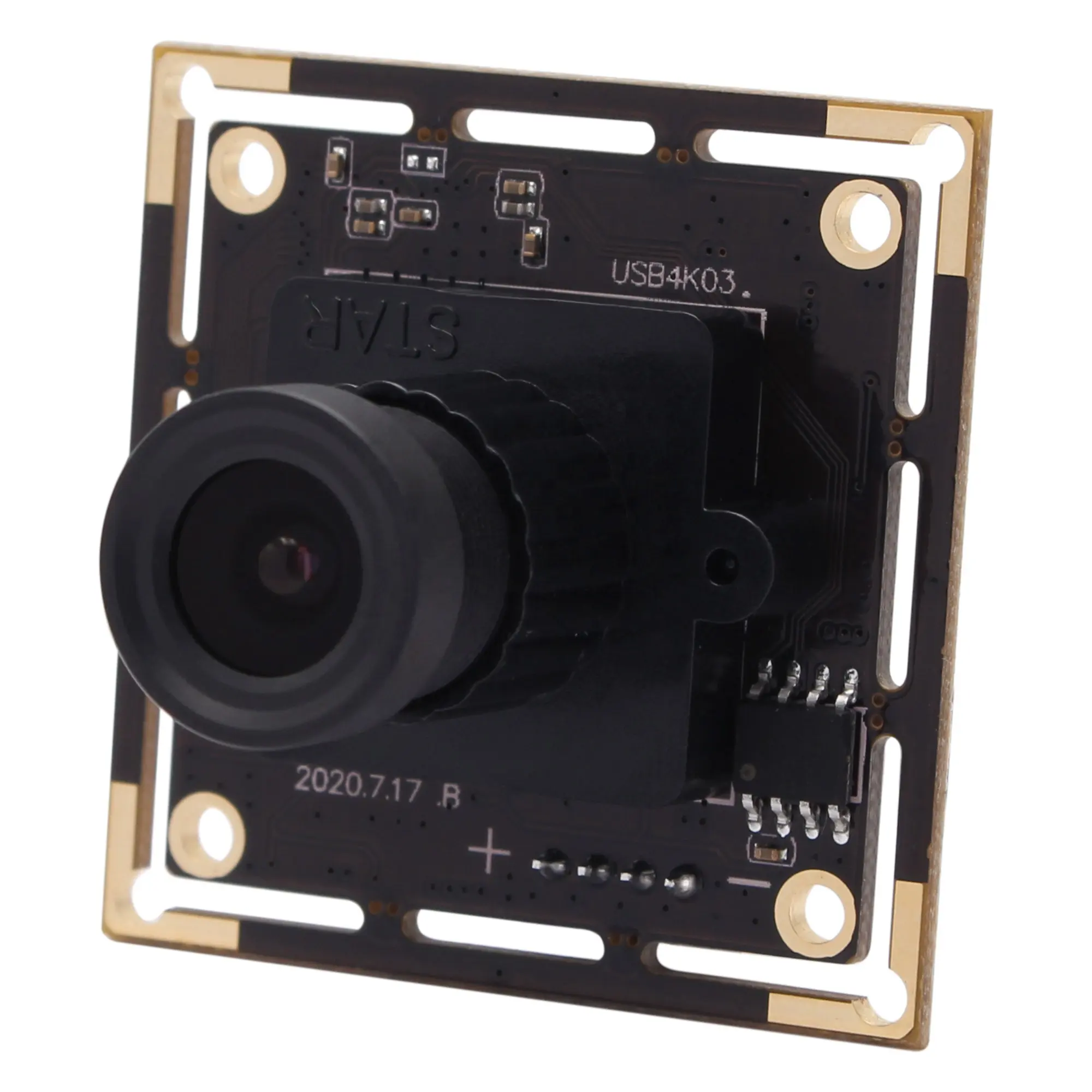 ELP Mini 38*38mm Board CMOS IMX415 Machine Vision USB2.0 4K Camera Module For Kiosk,POS System