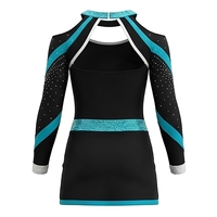 Uniformes de Animadoras All-Star para Mujer, Diseño Gratuito al por Mayor, Spandex/Poliéster para Partidos de Rugby