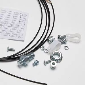 Ascensor Salvavidas Cuerda de alambre de acero Cerradura de puerta de coche Cerradura mecánica abierta Cable DE SEGURIDAD Dispositivo de puerta de seguridad para salón de apartamentos - Product Image 3