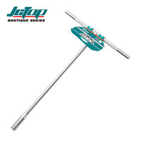 JCTOP 8-14mm Fabricant Cr-V Clé à douille de type T/Clé à Offre Spéciale/Placage au jet de sable