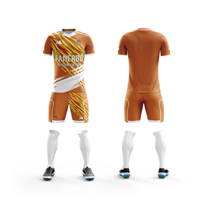 Tenue de football personnalisée et automatisée pour hommes : Ensemble maillot et short de football sublimé, uniformes de football professionnels - Product Image 3