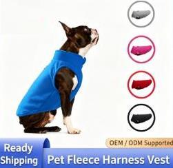 Wholesale Custom Color <b>Warm</b> Thick Cheap Pet Clothes <b>Dog</b> Fleece <b>Coat</b> - Product Image 2
