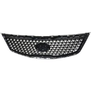 Para KIA Sportage 2014-2016, Rejilla Superior Delantera, ABS Cromado Negro OEM 86350-3W500, Accesorios para Parrilla Delantera - Product Image 5
