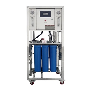 ระบบอุตสาหกรรม LEVAO 500LPH พร้อมถังเมมเบรน SS304 ได้รับการรับรองมาตรฐาน CE สำหรับโรงงาน โรงงานบรรจุขวด และกระบวนการผลิตอาหารแบบ Reverse Osmosis - Product Image 5