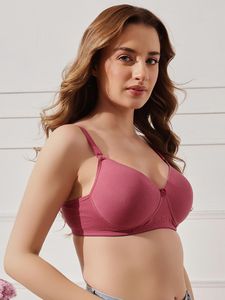 Sujetador sin costuras con relleno para mujer, suave, sin aros, cómodo para el día a día, transpirable, elástico, lencería, logotipo personalizado, OEM, ODM - Product Image 2