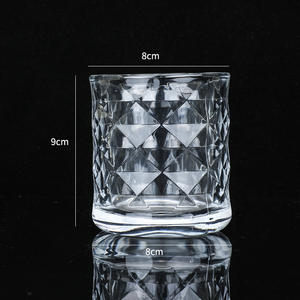 Porte-bougies en verre transparent, lanternes, pots à bougies, récipients en verre pour bougies en gros - Product Image 4