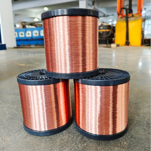 โรงงานผลิตลวดเหล็กหุ้มทองแดงขนาด 0.08 มม.-4.0 มม. ลวด CCS/ลวด T-CCS สำหรับสาย USB/สายโคแอกเชียล <span class=keywords><strong>0.51</strong></span> 0.643 0.813 1.024 1.63 - Product Image 2