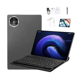 Tablette PC 2 en 1 avec clavier et souris, Android 15, écran 10,1 pouces, double SIM, appels, Wifi, 8 Go de RAM, 256 Go de stockage, batterie 8000 mAh, 4G - Product Image 3