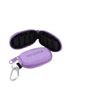 พวงกุญแจใส่ขวดน้ำมันหอมระเหยแบบพกพา 18 ช่อง สำหรับขวดขนาด 2/3 มล. เหมาะสำหรับการเดินทาง - Product Image 4