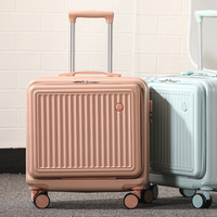 Valise de costume d'affaires rétro et solide Travel Land Designer Valise à roulettes pour femmes Valise personnalisée