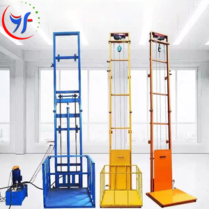 YF élévateur <span class=keywords><strong>de</strong></span> cargaison électrique personnalisé taille chaude 2m 3m 4m 500kg ascenseurs électriques pour ascenseur <span class=keywords><strong>de</strong></span> fret à domicile ascenseur - Product Image 1