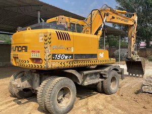 Excavadora de cadenas HYUNDAI 150W-7 usada de buena calidad, ¡VENTA CALIENTE!, 15 toneladas, lista para enviar hoy, motor diésel, bombas, gran fuerza de excavación - Product Image 5