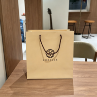 Sacs en papier de luxe avec logo personnalisé, sacs cadeaux pour bijoux, cosmétiques, vêtements, boutiques, sacs de shopping personnalisés
