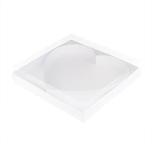 Caja de Regalo de Cartón con Forma de Corazón y Tapa Transparente para Dulces, Regalos, Comida para Degustación y Charcutería, con Diseño de Fresa - Product Image 5