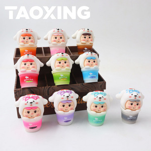เครื่องประดับตกแต่งรูปสุนัขสีแดงสดใส ทำจากเรซิ่น รูปทรงถ้วยชา การ์ตูนสัตว์เลี้ยง ของตกแต่ง ฤดูใบไม้ผลิ 2026 ผลิตจากเจ้อเจียง พลาสติกเรซิ่น กึ่งทำมือ - Product Image 2