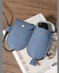 เคสกุญแจรถแบบกระดุมติดลายนูนลายลิ้นจี่พรีเมียม พร้อมถุงของขวัญ ชุด 2 ชิ้น ข้อเสนอพิเศษ BLACK FRIDAY - Product Image 2