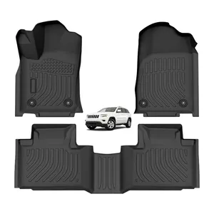 Auto Accessories 3D TPE Car Floor Liners Trunk Mats Carpet For Jeep Compass Cherokee Compass Gladiator Grand Cherokee