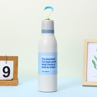 Tasse thermos double paroi en acier inoxydable 304, moderne et la plus vendue, avec paille, pour boissons, idéale pour les sports de plein air et portable