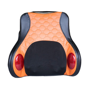 Boguan Massage Cushion Lumbar Neck Vibration Tapping Heat Rechargeable USB Back Massager For Home Office Use - Product Image 2