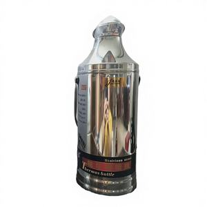 Thermos isotherme en acier inoxydable <span class=keywords><strong>LECHEN</strong></span> avec revêtement en verre, affichage de la température, écologique, grande capacité 3,2 L, tasse de voyage - Product Image 4