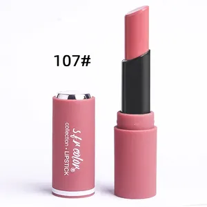 Sfrkh02a Groothandel Veganistische Wreedheid Gratis Chinese Cosmetische Lippenstift Hydraterende Organische Matte Fluweel Langdurige Make-Up Lippenstift