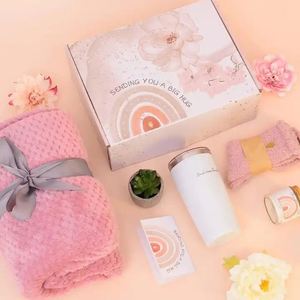 New Product <b>Gift</b> <b>Box</b> with Blanket Coffee Mug for Female Friend Support to Customized Stress Relief <b>Gift</b> Set Get Well Soon <b>Gift</b> - Product Image 2