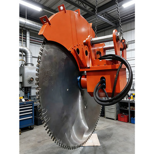 Seghe per Taglio Roccia Compatibili con Escavatori da 6-35 Tonnellate, Sega in Acciaio Legato, Sega Diamantata per Roccia Dura, Pietra, Cemento e Asfalto - Product Image 5
