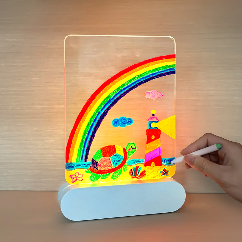 Creative Colorful LED Drawing Board