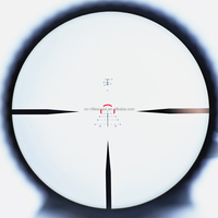 Portée tactique compacte Bravo Optics VEN LPVO 1-6X24SFP Portée de revêtement FMC avec tube de 30mm Réticule illuminé rouge Vue de chasse