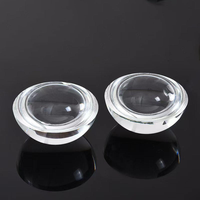 Presse-papiers en verre cristal K9 transparent, demi-sphère, dôme transparent, personnalisable avec logo gravé au laser, cadeaux d'entreprise