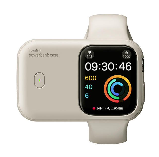 2025 Portable Wearable Watch Charger Smart Watch with Wireless Power Bank Fast Charging Magnetic Charger Screen Display