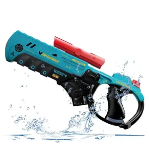 Jinying New Water Machine Gun with Backpack 1275ML High Capacity Water Gun Electric Automatic Adult
