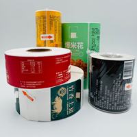 Autocollants PET PP pour cosmétiques et soins personnels Étiquettes adhésives synthétiques imperméables imprimées personnalisées avec options de rouleau vierge