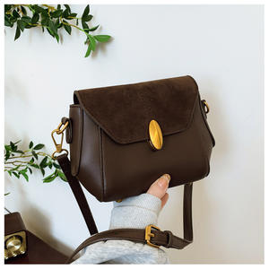 バッグ製造レディースPUレザークロスボディバッグ高品質で人気の小さなハンドバッグロック付き - Product Image 1