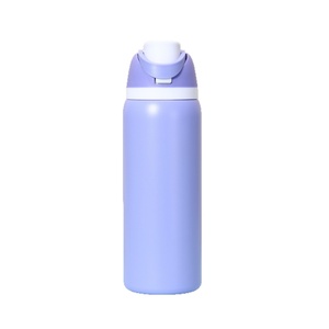 32oz Owaal Stainless Steel Insulated Water Bottle Custom <strong>Flasks</strong> <strong>with</strong> Vacuum Thermos <strong>Straw</strong> BPA-Free Sport Travel Tumblers - Product Image 5