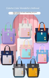 Sac à dos ergonomique, respirant, confortable, réglable, protection dorsale, résistant à l'usure, en polyester, tendance, grande capacité, pour primaire et <span class=keywords><strong>collège</strong></span> - Product Image 4