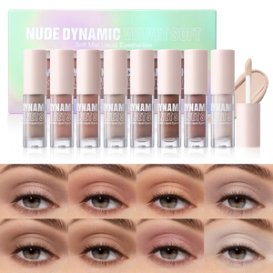 مجموعة ظلال عيون سائلة مقاومة للماء بثمانية ألوان مطفية ولامعة - Product Image 2