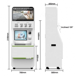 Terminal de Pago de Autoservicio para Edificios de Administración Oficial, Teclado Metálico, Escáner de Código QR, Impresora, Punto de Venta - Product Image 5