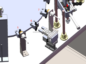 Máquina de Ensamblaje automático de válvula de aerosol multiestación con alimentador vibratorio - Product Image 6