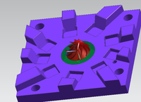 Moules d'injection en plastique, usine de moules en chine avec le fabricant de moules minecraft en chine, moule de turbine en plastique OEM, moule de turbine