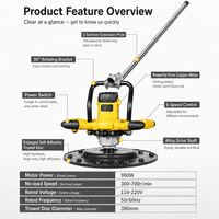 OEM/ODM ZX-05 960W Truelle de finition 380mm à double accoudoir 6 vitesses CE Exportation usine Zhejiang