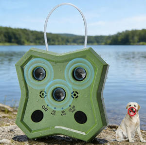 Hochwertiger Wiederaufladbarer Ultraschall-Hundetrainer für Innen/Außen Anti-Bell-Abwehrgerät aus Kunststoff - Product Image 1