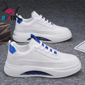 Zapatillas Deportivas Casuales para Hombre, Ligeras, Transpirables, con Parte Superior de PU, Suela Gruesa, Cómodas, Antideslizantes, a la Moda, para Primavera - Product Image 5