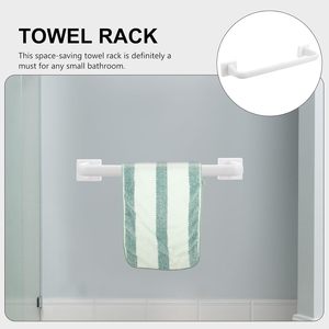 Estante de Ducha de PP para Montar en la Pared, Ecológico, No Plegable, Soporte para Toallas y Pantuflas para Baño - Product Image 5