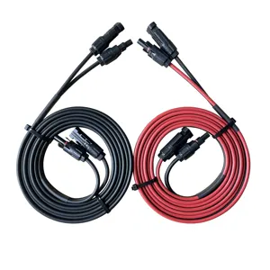 AWG 16 14 12 10 8 PV-Kabel 6 mm2 Einzelkern feuerbeständiger Dc-Kabel kundenspezifisch Telekommunikation Kupfer Hochspannungs-Xlpe-Kabel V0