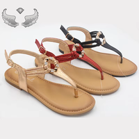Vente en gros de pantoufles pour femmes de qualité supérieure, nouvelles pantoufles épaisses pour adultes, chaussures plates décontractées, sandales pour femmes, sandales pour femme