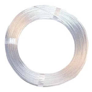 Transparent silver plated FEP PFA heat resistant electric wire