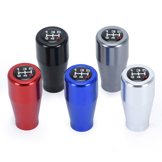 Universal Classic Style 5 Speed Car Gear Shifter Knob Manual Automatic Gear Shift Knob Racing Shift Lever PQY-SBA02